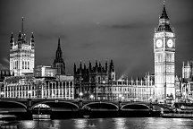 Obraz Noc v Londýne